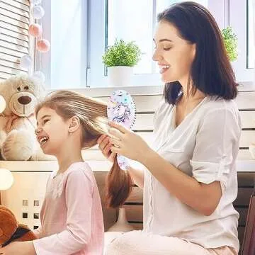 Unicorn Hair Brush for Kids - Perfect for All Hair Types