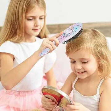 Unicorn Hair Brush for Kids - Perfect for All Hair Types