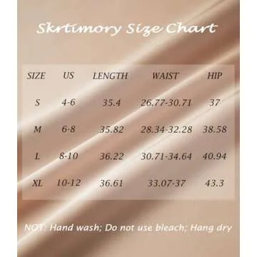 Skrtimory Satin Silk Maxi Skirt for Women - Flared A-Line