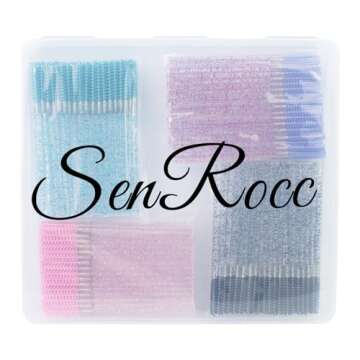 200pcs Disposable Skinny Mascara Wands for Perfect Application