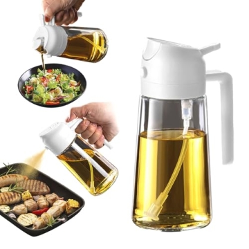 TrendPlain 16oz Olive Oil Dispenser Sprayer Bottle Kitchen