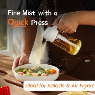 TrendPlain 16oz Olive Oil Dispenser Sprayer Bottle Kitchen