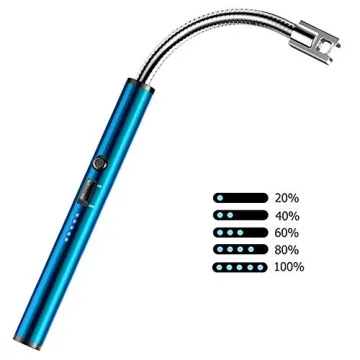 USB Rechargeable Electric Arc Lighter Flameless Flexible Eco-Friendly