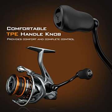 KastKing Kestrel Spinning Fishing Reel - Lightweight Performance