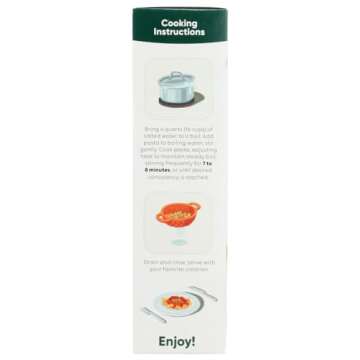 Chickapea Organic Chickpea and Red Lentil Pasta Spirals - Gluten-Free, Vegan, Protein Packed Rotini ...