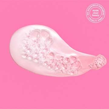 HASK Keratin Smoothing Shampoo + Conditioner Set for All Hair Types, Color Safe, Gluten-Free, Sulfate-Free, Paraben-Free, Cruelty-Free - 1 Shampoo and 1 Conditioner