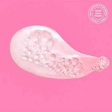 HASK Keratin Smoothing Shampoo + Conditioner Set for All Hair Types, Color Safe, Gluten-Free, Sulfate-Free, Paraben-Free, Cruelty-Free - 1 Shampoo and 1 Conditioner