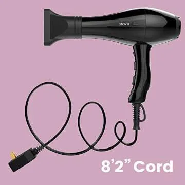 Xtava Pro Blow Dryer & Diffuser - Professional 1875W Hair Tool
