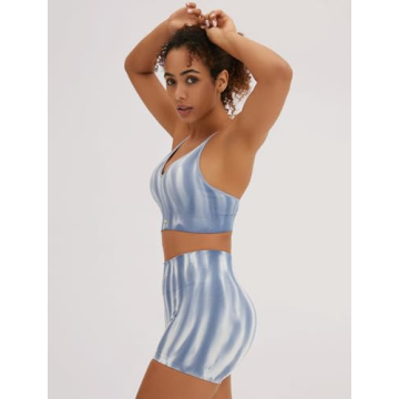 FRESOUGHT 2 Piece Adjustable Strap Workout Set for Women