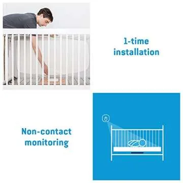 Angelcare 3-in-1 AC327 Baby Monitor, with Movements Tracking, 4.3’’ Video & Sound