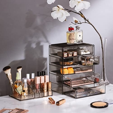Sorbus Clear Cosmetic Makeup Organizer for Ultimate Beauty Display