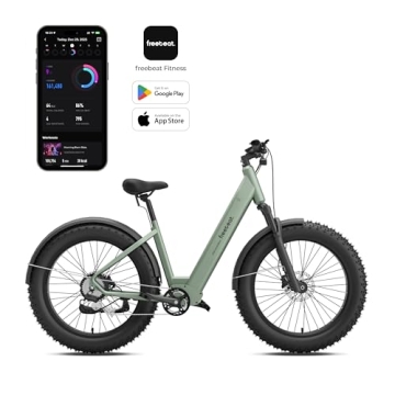 Freebeat Electric Bike 26" Fat Tire 750W Adventure