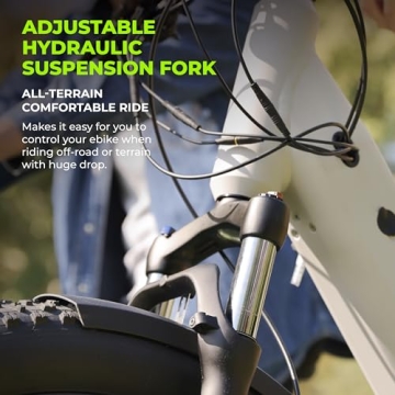 Freebeat Electric Bike 26" Fat Tire 750W Adventure