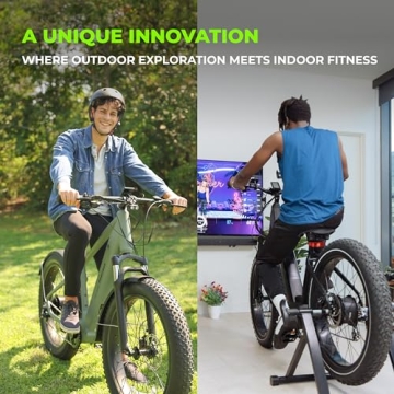 Freebeat Electric Bike 26" Fat Tire 750W Adventure