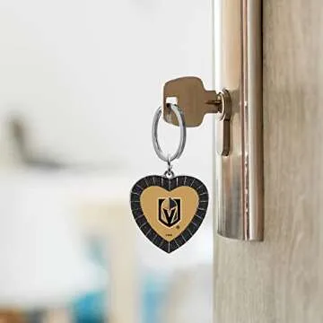 Cincinnati Bengals Rhinestone Heart Keychain for Fans