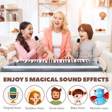 Tomorotec Portable Karaoke Machine with Dual Microphones