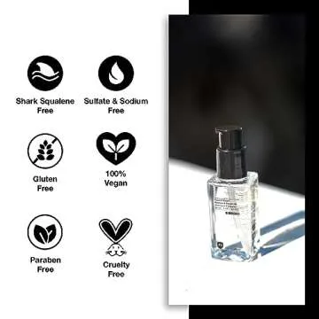 Number 4 Hair Oil, Anti Frizz Hair Serum, Fluoro5 Elixir Restore & Repair Oil, 2.0 oz