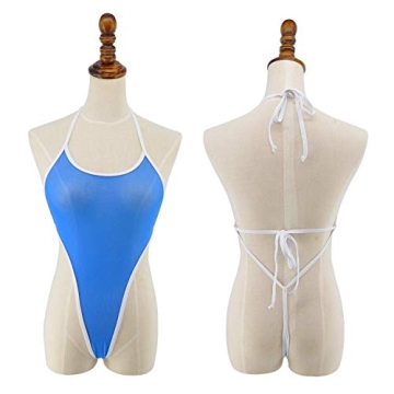 SHERRYLO See Through High Cut Monokini Bikini Swimsuit