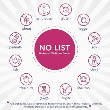 Surebounty Probiotics for Women, 120 Billion CFU 34 Strains, Prebiotics, Digestive Enzymes, Cranberry, 4-in-1 Feminine Probiotic, Digestive, Vaginal, Immune Support, 30ct