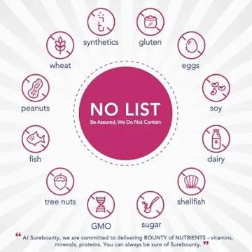 Surebounty Probiotics for Women, 120 Billion CFU 34 Strains, Prebiotics, Digestive Enzymes, Cranberry, 4-in-1 Feminine Probiotic, Digestive, Vaginal, Immune Support, 30ct