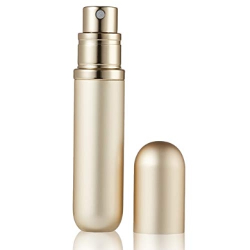 BRARIOS Refillable Portable Mini Perfume Atomizer for Travel, 5ml Luxury Empty Leakproof Pump Spray ...