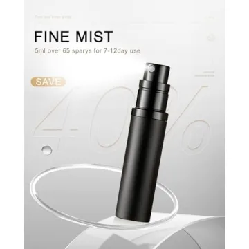 BRARIOS Portable Mini Perfume Atomizer for Stylish Travel