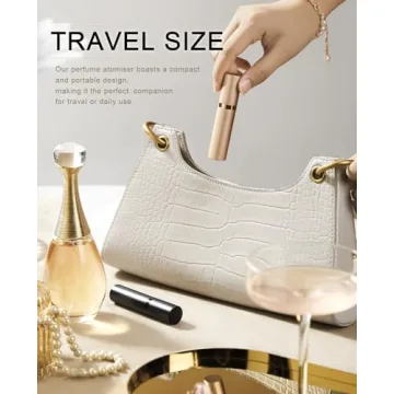 BRARIOS Portable Mini Perfume Atomizer for Stylish Travel