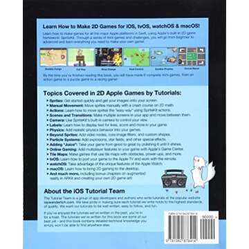 2D Apple Games by Tutorials Second Edition - Master 2D Game Development with Swift 3!