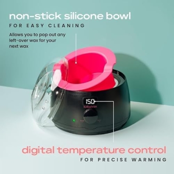 KoluaWax Premium Waxing Kit for Easy At-Home Hair Removal