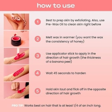 KoluaWax Premium Waxing Kit for Easy At-Home Hair Removal