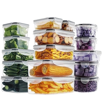 HOMBERKING 32-Pc BPA-Free Food Storage Set