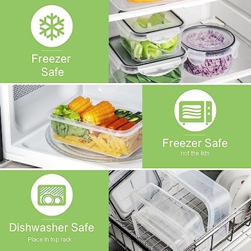 HOMBERKING 32-Pc BPA-Free Food Storage Set
