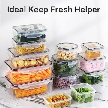HOMBERKING 32-Pc BPA-Free Food Storage Set