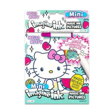 Hello Kitty Coloring Book for Kids, Girls - Bundle with 2 Hello Kitty Activity Books, Stickers, and Door Hanger | Hello Kitty Activity Set