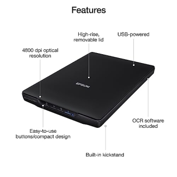 Epson Perfection V19 II Photo and Document Scanner