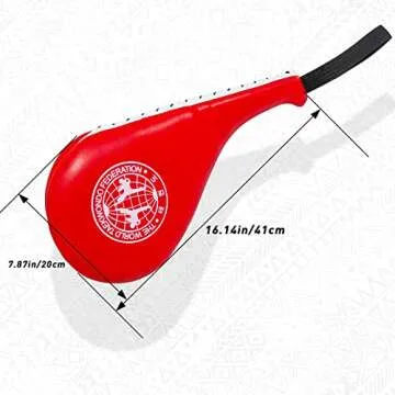 Durable JANNO Taekwondo Kick Pads for All Ages