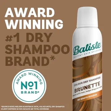Batiste Dry Shampoo for Brunettes - Refresh Hair Easily