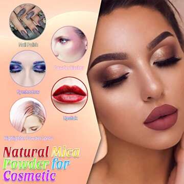 Viza Mica Powder 40g Natural Color Pigment for Crafts