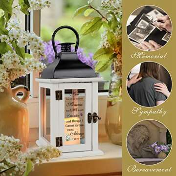 Memorial Lantern Bereavement Sympathy Gifts for Mom