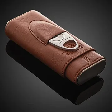 Luxury Cigar Humidor with Cutter - Perfect Gift Set