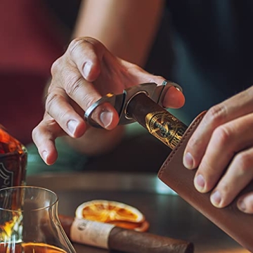 Luxury Cigar Humidor with Cutter - Perfect Gift Set