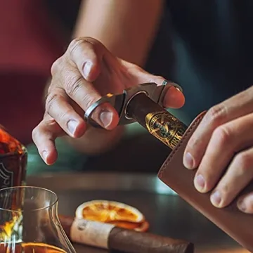 Luxury Cigar Humidor with Cutter - Perfect Gift Set