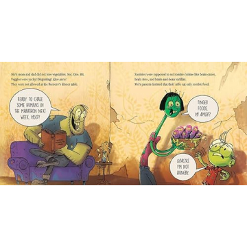 Zombies Don't Eat Veggies - A Fun & Engaging Children's Book
