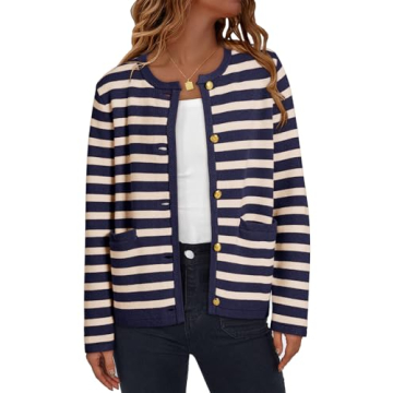 Dokotoo Women's Fall Cardigans Sweaters for Women - Stylish Chunky Knit Sweater for All Occasions