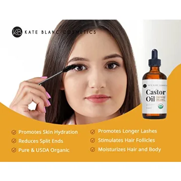 Kate Blanc Organic Castor Oil for Lashes and Brows