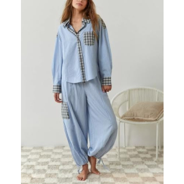 Luckinbaby Women Christmas Pajamas Set for Cozy Nights