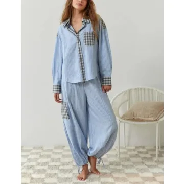 Luckinbaby Women Christmas Pajamas Set for Cozy Nights