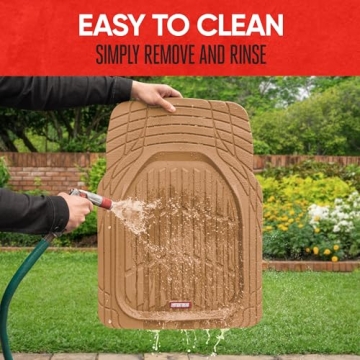 Motor Trend FlexTough All-Weather Floor Mats for Cars