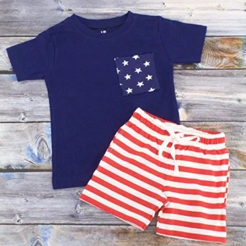 Unique Baby Boys Patriotic 4th of July Outfit