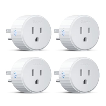 Govee Smart Plug, WiFi Plugs Work with Alexa & Google Assistant, Smart Outlet with Timer & Group Con...